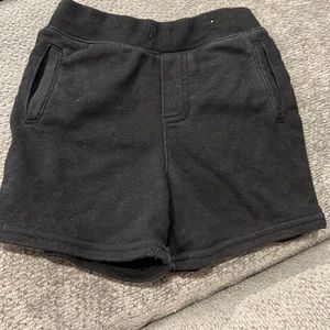 Boys black cotton shorts size 24 months